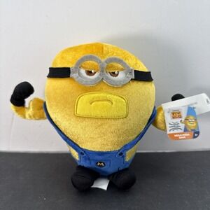 MINIONS Despicable Me 4 Squooshy Plush Mega Dave New 8" Just Play Illumination